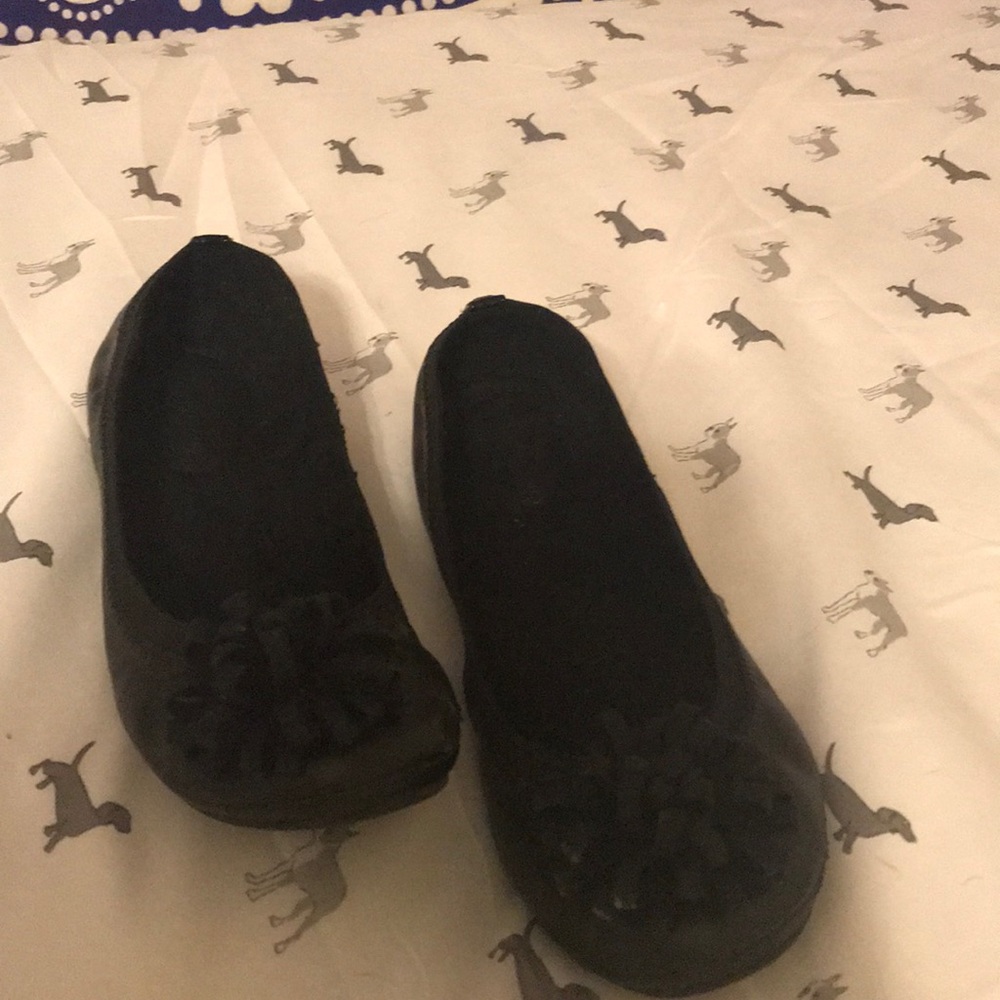 Black flats